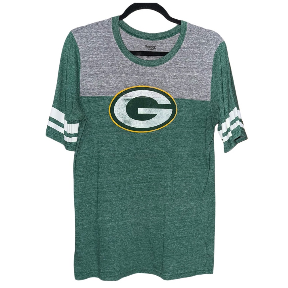 Reebok Green Bay Packers Short Sleeve Tee Sz XLarge